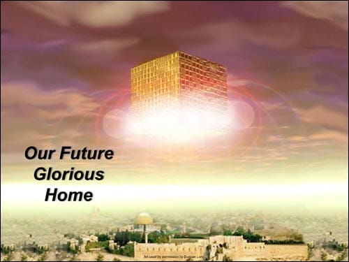 Our Future Glorious Home - header
