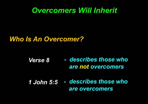 Overcomers Will Inherit