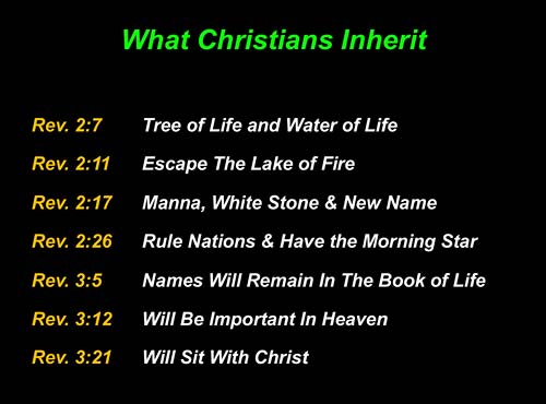 What Christians Inherit