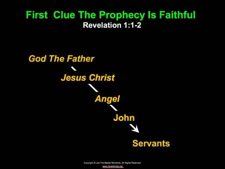 First Clue the Prophesy is Faithful