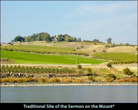 Traditional Site of the Sermon on the Mount