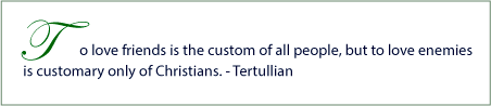 Quote by Tertullian