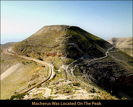 Macherus Was Located On The Peak