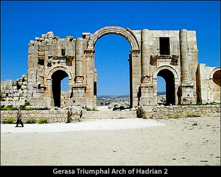 Gerasa Triumphal Arch Hadrian 2