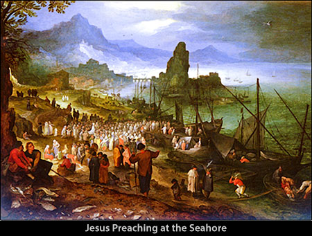 Jesus Preaching at the Seashore