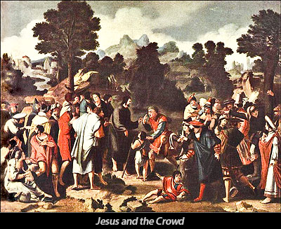 Jesus and the Crowd