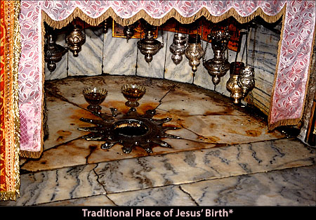 Traditional Place of Jesus' Birth