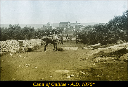 Cana of Galilee - A.D. 1870