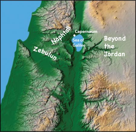 Map of Israel