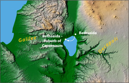 Map of Galilee