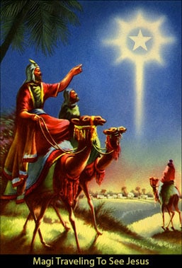 Magi Traveling To See Jesus