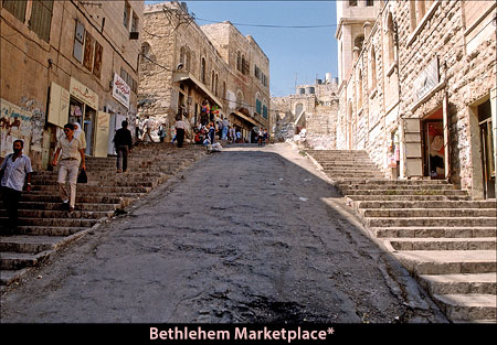 Marketplace In Bethlehem