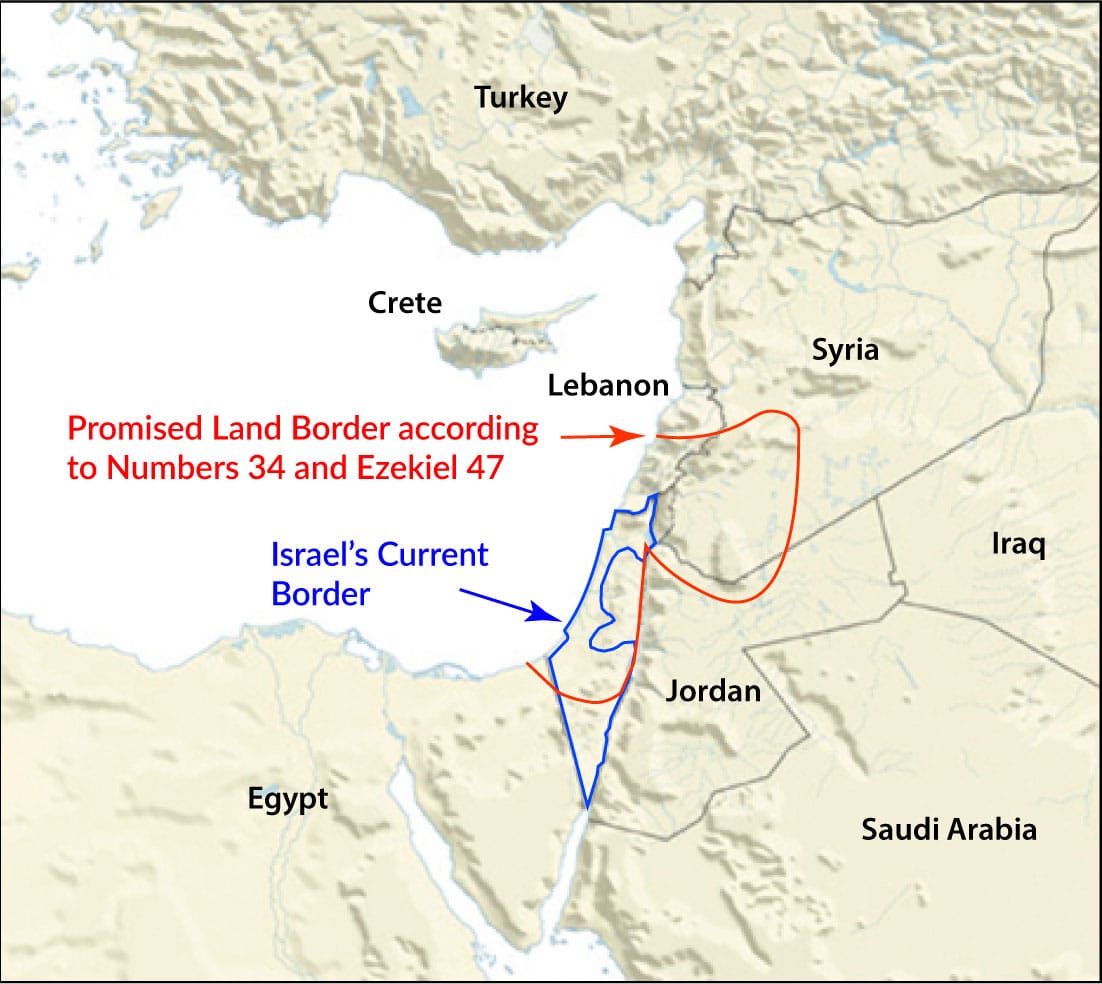 Promised Land According to Numbers 34