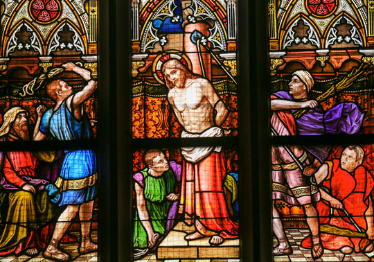 Saint Glass - Christ Is Beaten