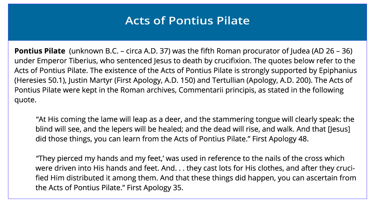 Pontius Pilate Report About Jesus Christ Pontius Pilate Report About Jesus Christ