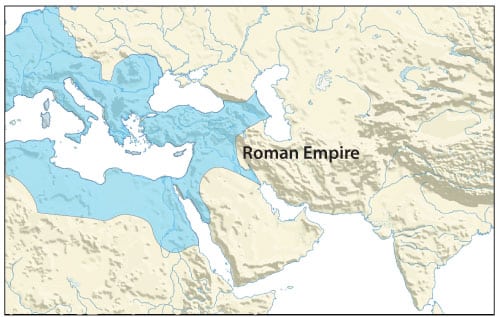 Map of the Roman Empire