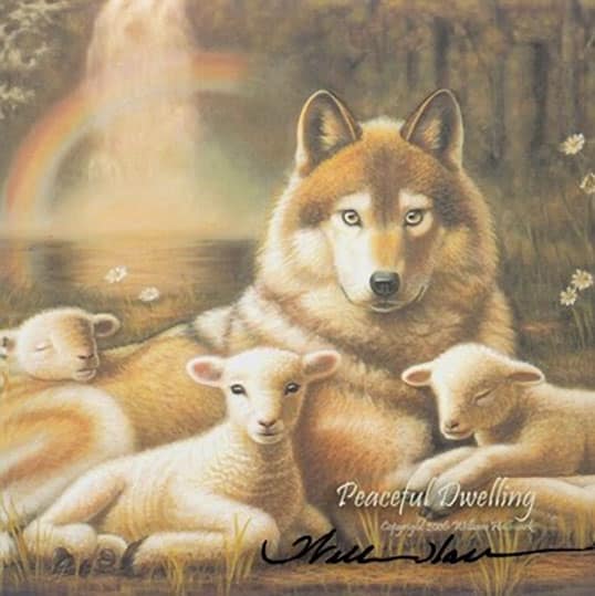 Wolf and the Lamb — Isaiah 11:6