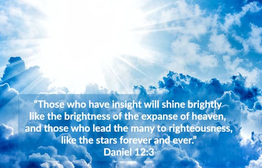 Will Shine Like the Brightness of the Heavens