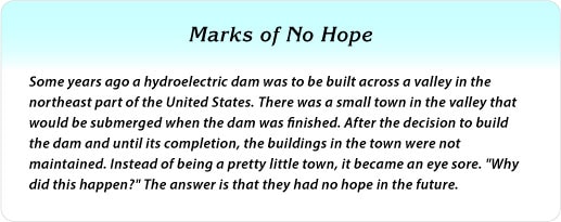 Marks of No Hope - A Better Hope study