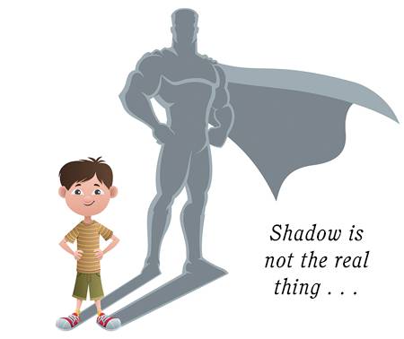 The Shadow Is Not The Real Thing - The Shadow is Replaced study