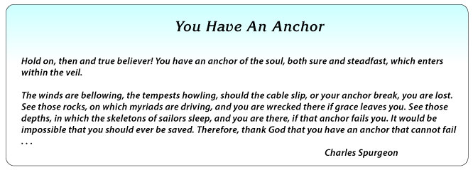 You Have An Anchor - Third Warning - part 2 study