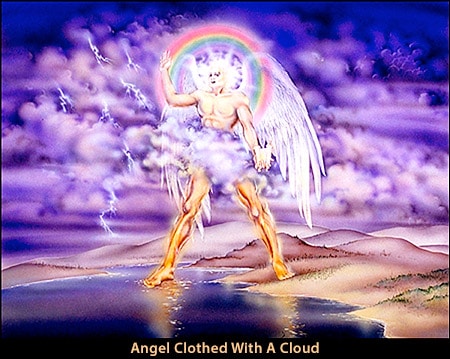 Strong Angel Clothed With A Cloud