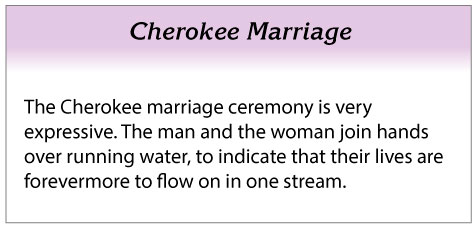 Cherokee Marriage