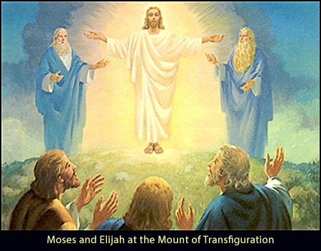 Moses And Elijah On Mount Transfiguration