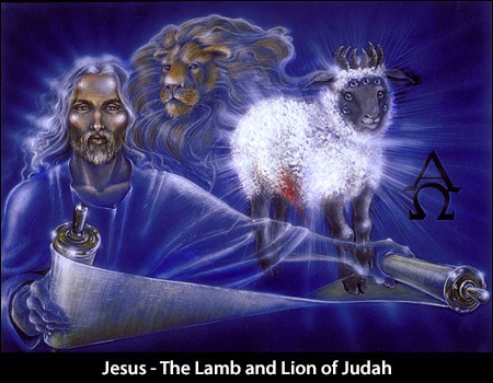 The Lamb And Lion Of Judah