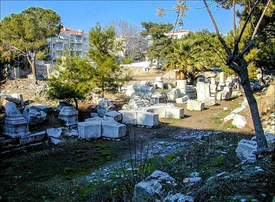 Thyatira Road And Ruins