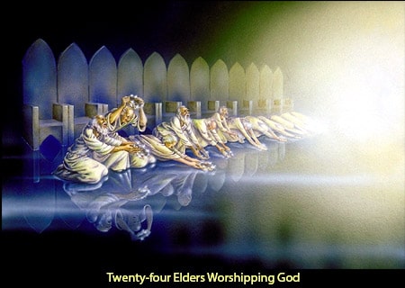 Twenty Four Elders Worship God