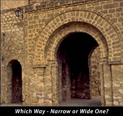 Which Way - Narrow or Wide One?