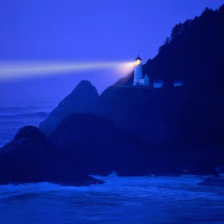 Lighthouse In The Dark