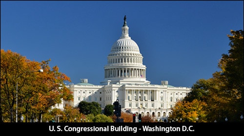 U. S. Congressional Building in Washington D.C.