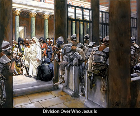 Division Over Who Jesus Is