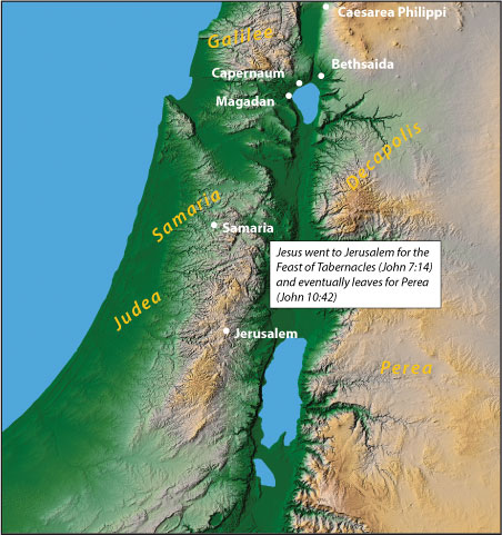 Map of Israel