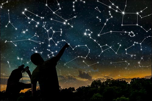 Las constelaciones fueron creadas por Dios.