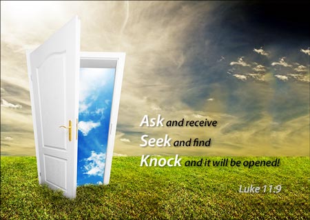 Ask, Seek, and Knock Header