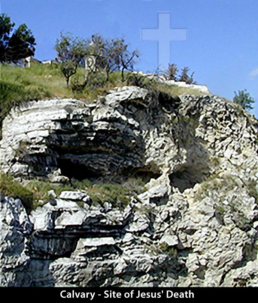 Calvary Site of Jesus Death Header