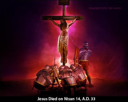 Jesus Died On Nisan 14, AD 33