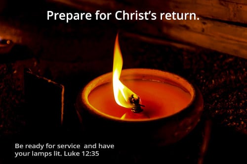 Prepare For Christ Return - header