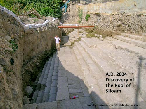 2004 Discovery of the Pool of Siloam