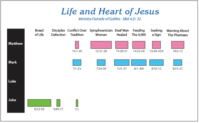 Chronology8 - Ministry Outside of Galilee - continued