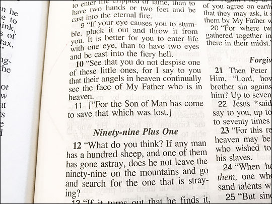 Why Is Verse 11 Missing In Matthew 18