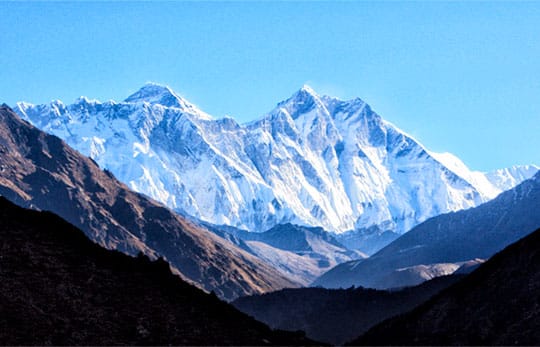 Mount Everest Taken In October
