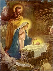 Miniature Nativity Scene - insert