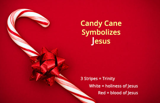 Candy Cane Symbolizes Jesus - Christmas Story