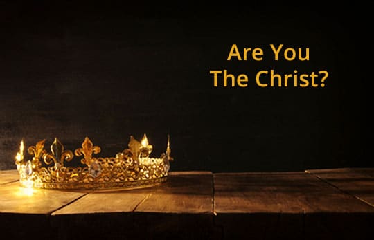 Are You The Christ Header - Life of Christ Study