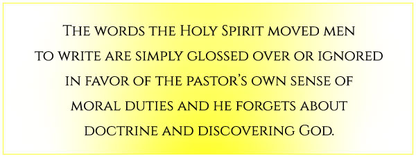 Words The Holy Spirit Used Are Glossed Over or Ignored