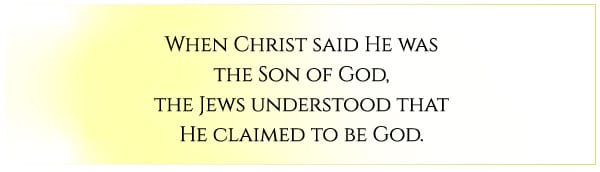 Son of God Means God - Life of Christ Study